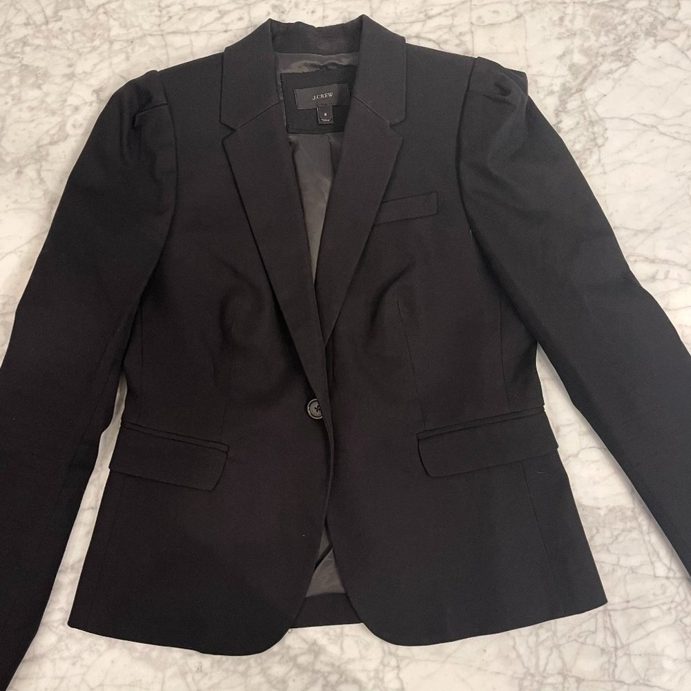 J.Crew Black Blazer Women's Size 6